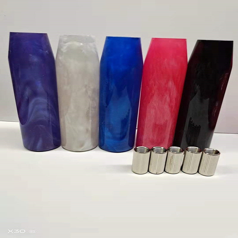 150 MM. HIGH PEARL FINISH SHIFT KNOT SHIFT LEVER KNOB CAR GEAR STICK HEAD UNIQUE SHIFT KNOT FITS MOST AUTOMATIC, MANUAL VEHICLES