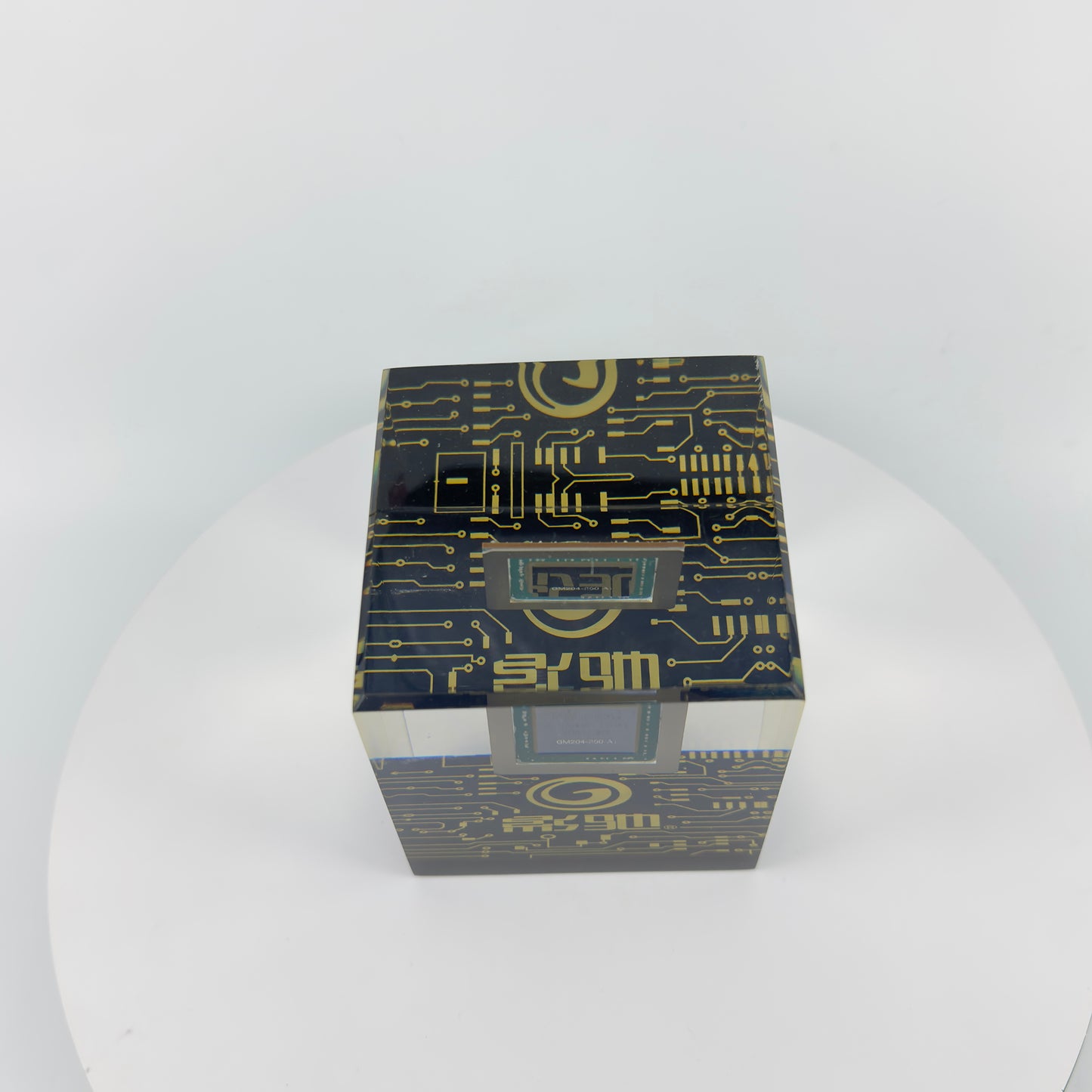 IC Chip Encapsulated into Transparent Resin