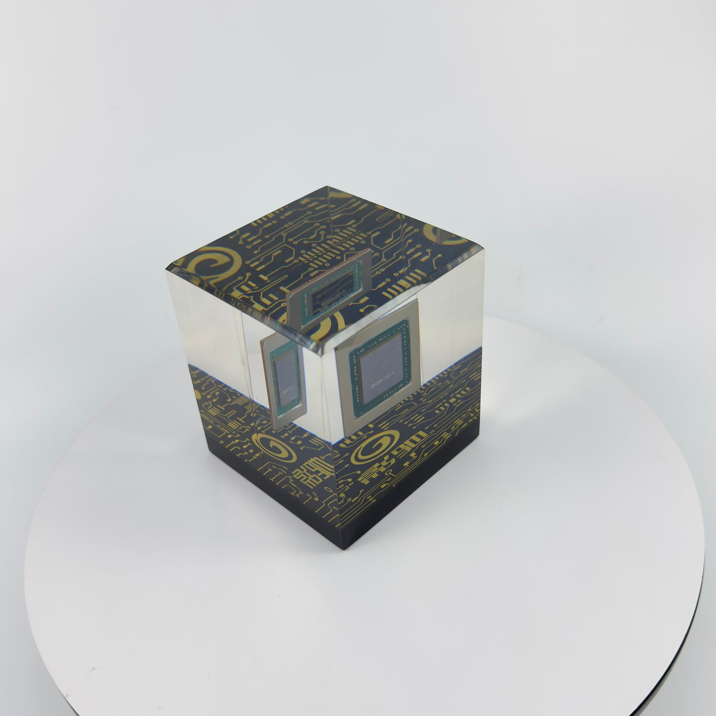 IC Chip Encapsulated into Transparent Resin