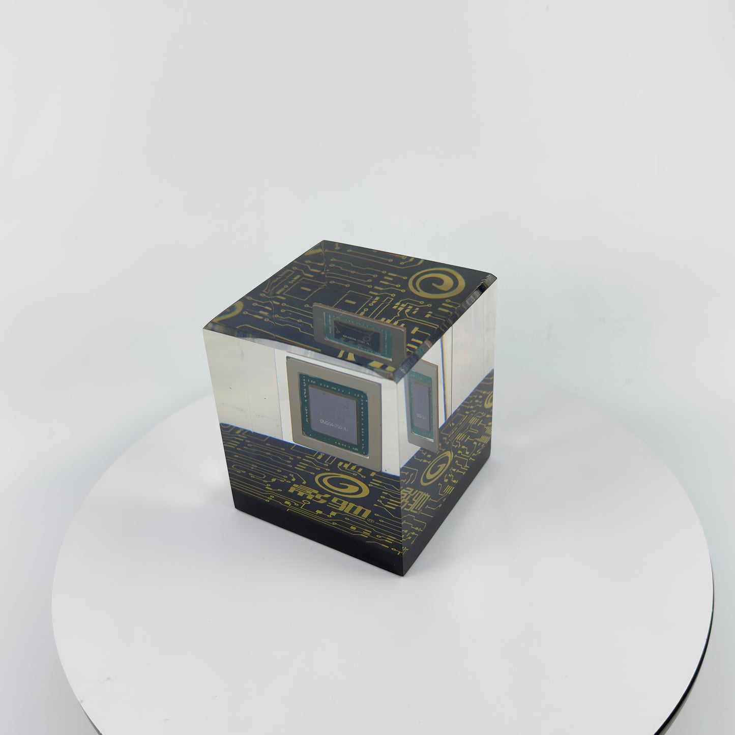 IC Chip Encapsulated into Transparent Resin