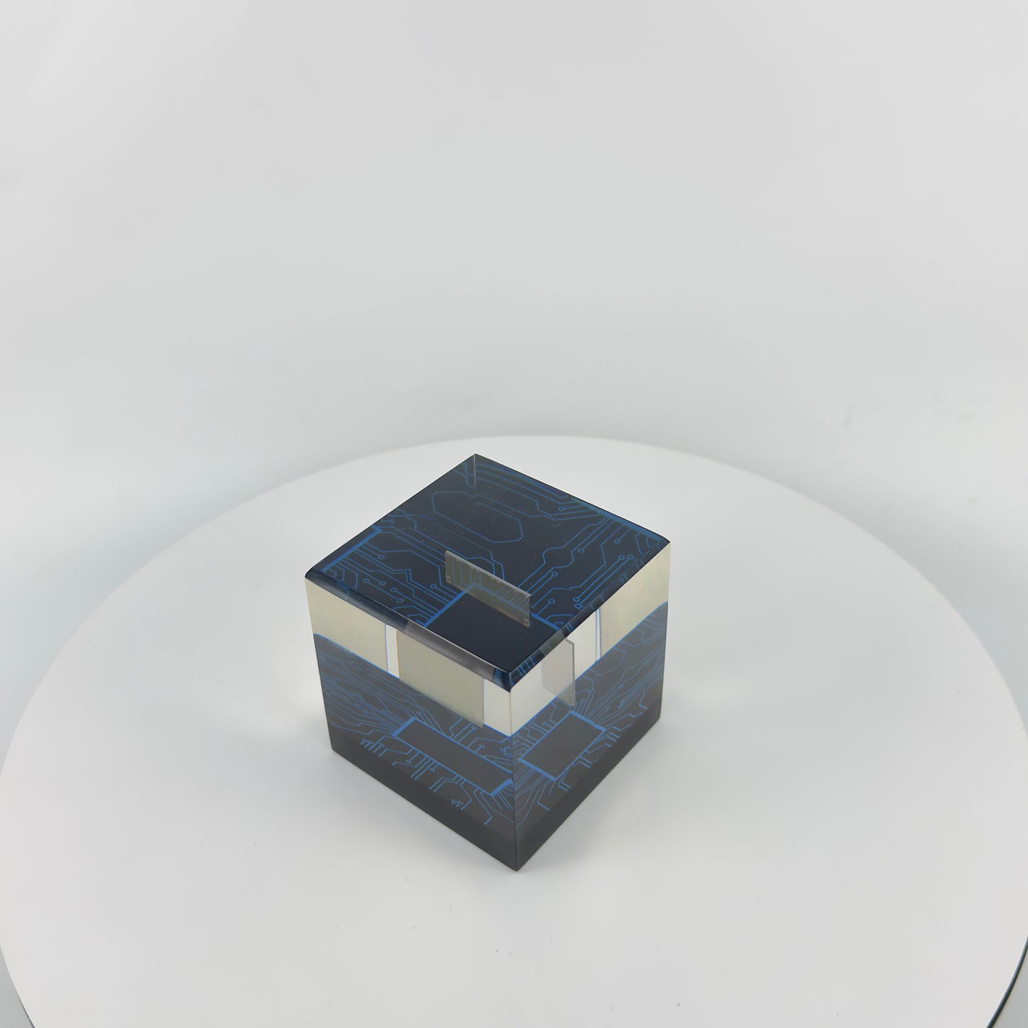 IC Chip Encapsulated into Transparent Resin