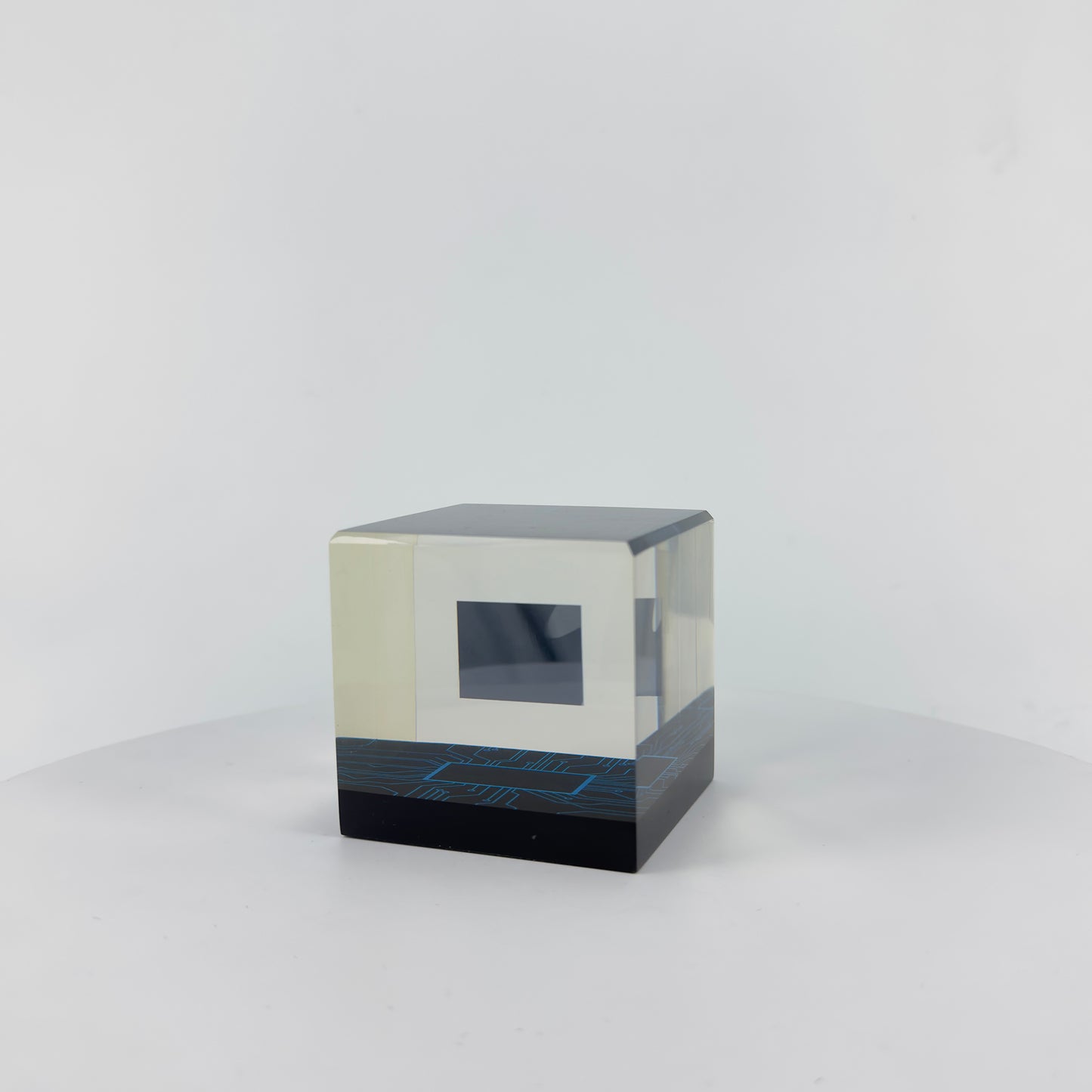 IC Chip Encapsulated into Transparent Resin