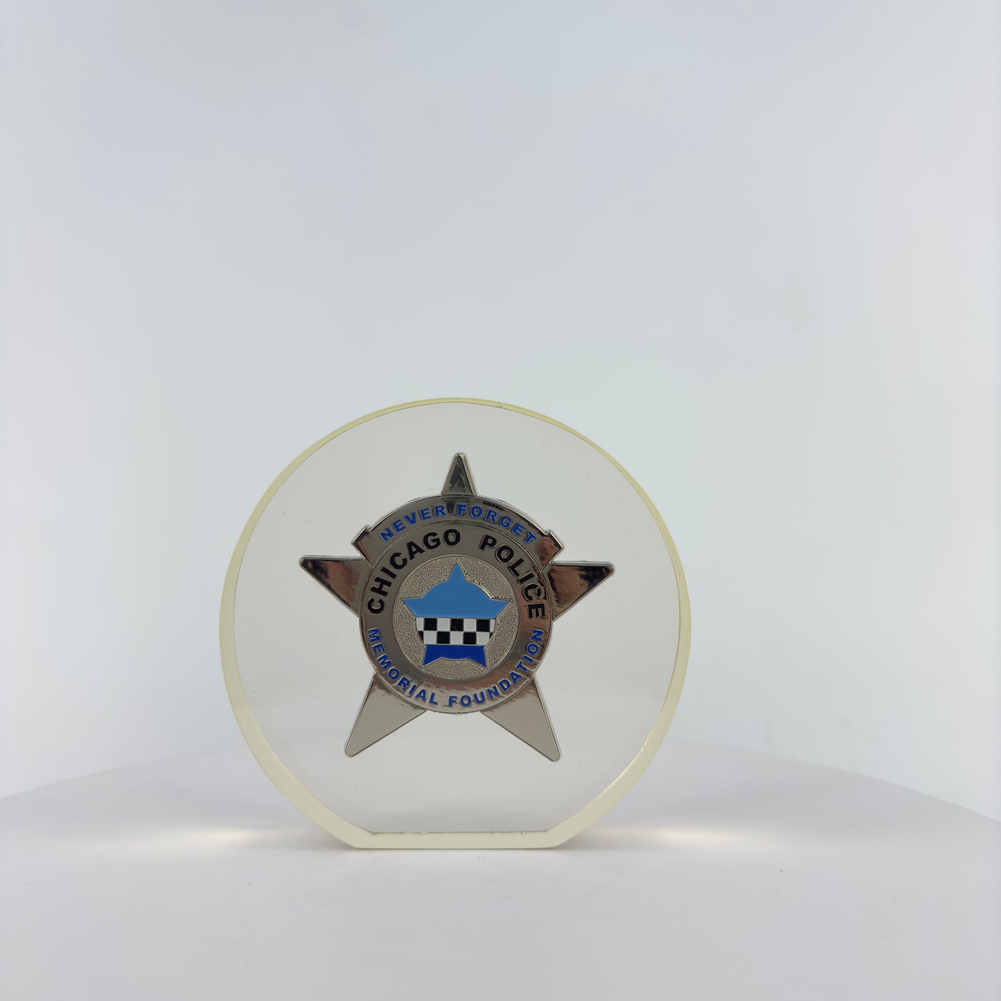 Transparent Resin Paper Weight, Acrylic Paper Weight, Birthday Gift Metal Encapsulated Paper Weight, Commercial Gift/Souvenir. Home Décor.