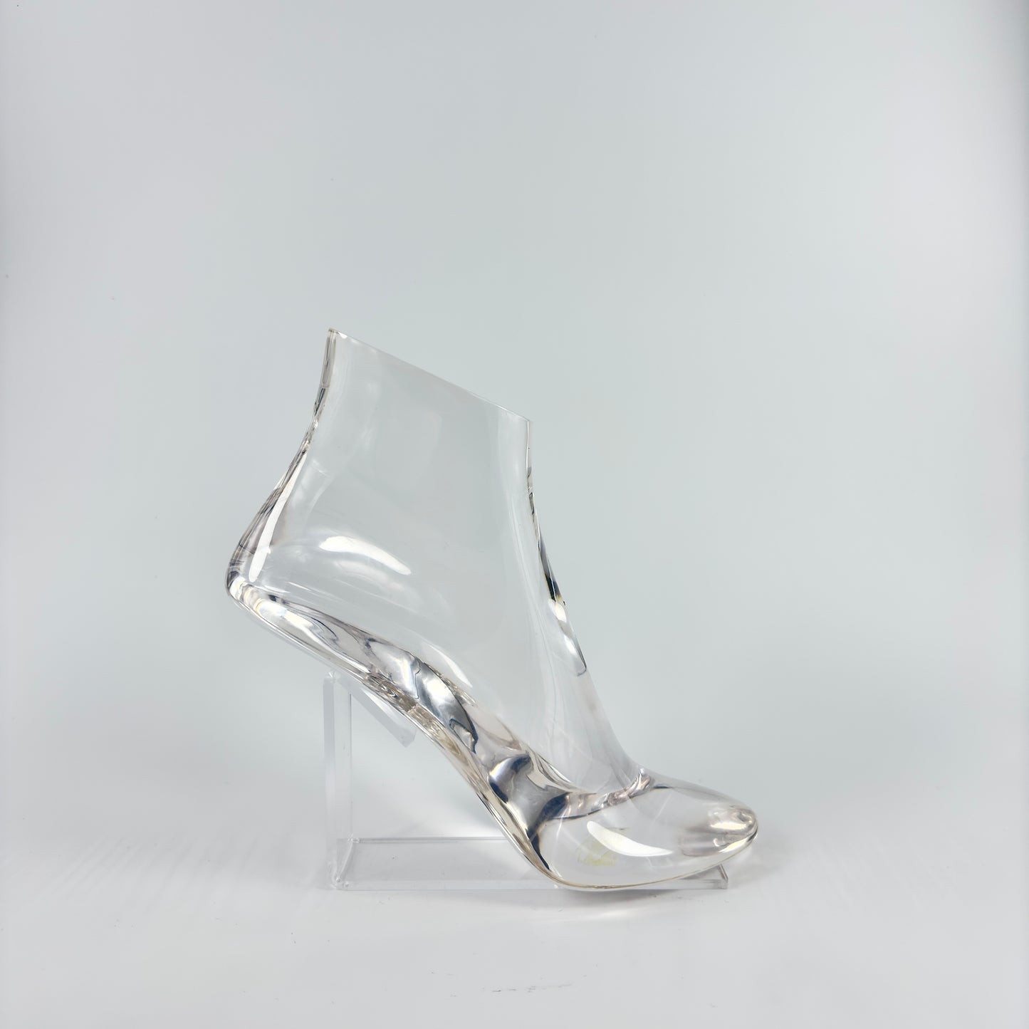 ACRYLIC FOOT MANNEQUIN.