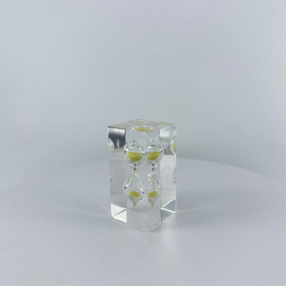 TRANSPARENT RESIN SAND TIMER