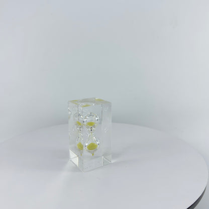 TRANSPARENT RESIN SAND TIMER