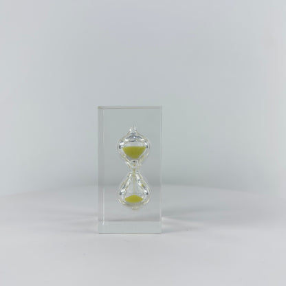 TRANSPARENT RESIN SAND TIMER