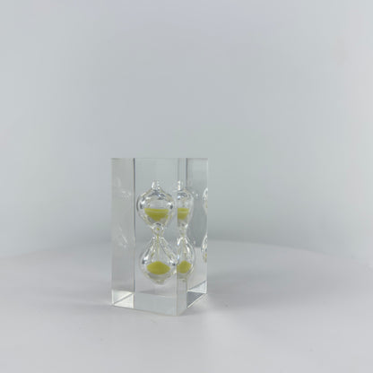 TRANSPARENT RESIN SAND TIMER