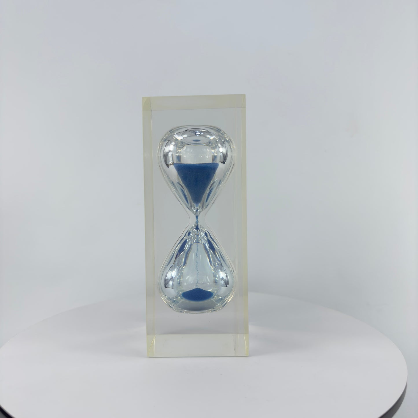 SQUARE TRANSPARENT RESIN SAND TIMER