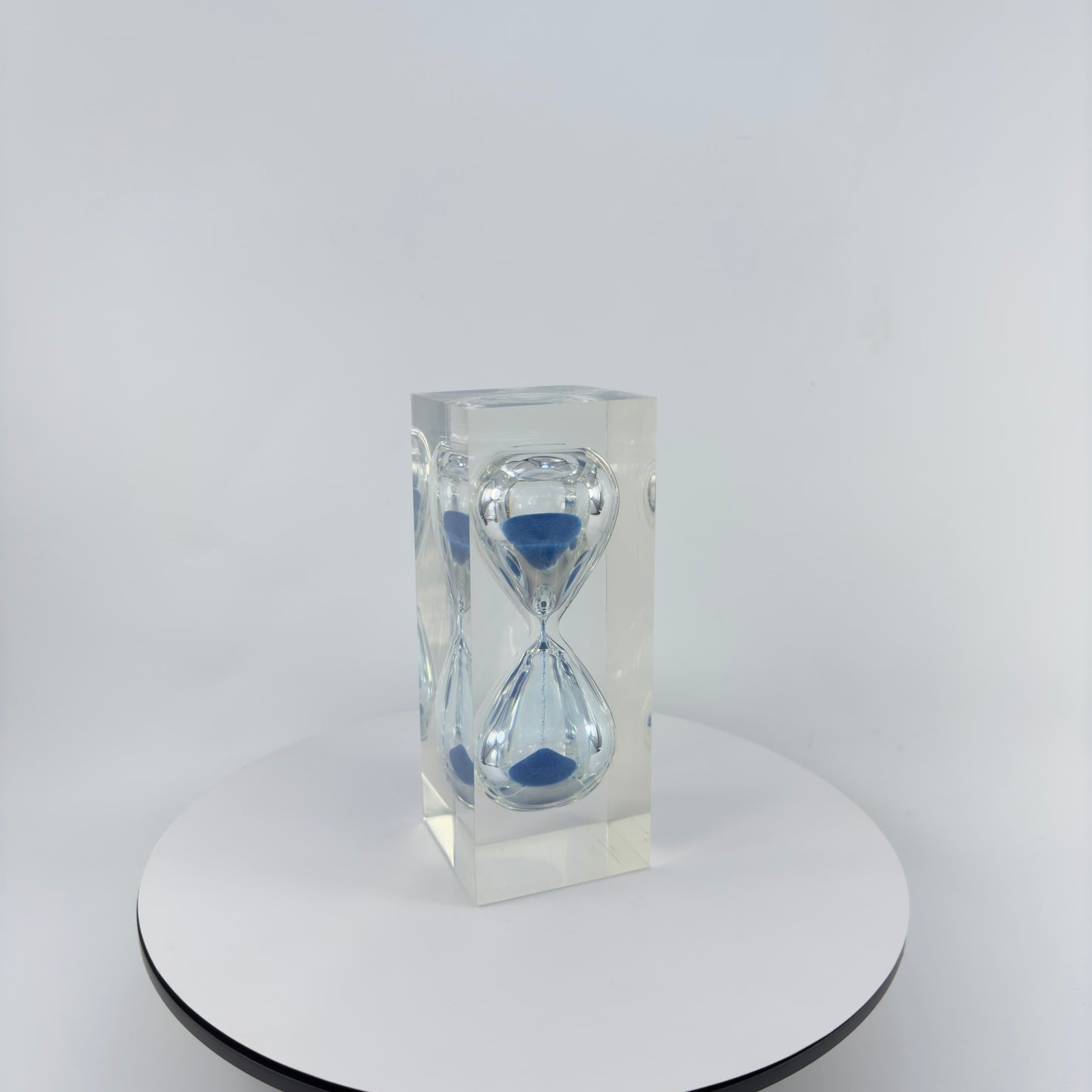 SQUARE TRANSPARENT RESIN SAND TIMER