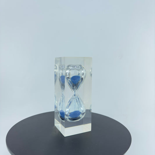 SQUARE TRANSPARENT RESIN SAND TIMER