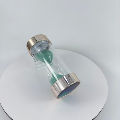 SAND TIMER,  PAPER WEIGHT. 20 MIN.SAND TIMER,  5.25” HIGH SAND TIMER